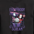 thumbnail image 3 of The Nightmare Before Christmas - Everybody Scream - Youth Crewneck Fleece Sweatshirt, 3 of 5