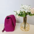 thumbnail image 3 of Tory Burch 149676 WILLA BOUCLE SMALL SHOULDER BAG IN PRICKLY PEAR, 3 of 6