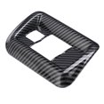 thumbnail image 3 of Car Interior Headlight Switch Trim Carbon Fiber Style Back Adhesive Replacement for Highlander 2022+ LHD, 3 of 5