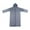 Gray, variant on Reusable Raincoat For Adults Portable Rain Cape Water-proof Outdoor Raincoat With Hood Transparent Raincoat For Camping, Hiking & Travel