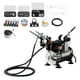 thumbnail image 1 of Kit de aerógrafo VEVOR Kit de aerógrafo Compresor de aire de 1/6 HP 3 aerógrafos 3 puntas Pintura, 1 of 9