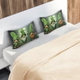 thumbnail image 7 of Coolnut St. Patrick's Day Cute Gnome Silk Satin Pillowcase for Hair and Skin, Pillow Cases, Satin Cooling Pillow Covers with Envelope Closure (Standard Size 20x26 in) 306 Home Decor Gifts, 7 of 7