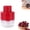 Red, variant on Cherry Pitter Tool, 2025 New Effortless Cherry Core Pit Remover, Portable 7 Holes Cherry Seed Remover Fruit Seed Remover, Multi-Function Cherries Corer Remover Tool for Home Kitchen (red)