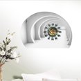thumbnail image 2 of Extraíble Silencioso Interior 3D Reloj de Pared Pegatinas de Pared Calcomanías para La Decoración de La Tienda de La Oficina en Casa segundo Sunnimix Etiqueta engomada del reloj de pared 3D, 2 of 7