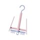 thumbnail image 4 of Perchero para secar zapatos con pinzas, soporte para zapatos, apilable, multifuncional, para secar Rosa, 4 of 9