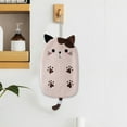 thumbnail image 5 of Cat Hand Towels for Bathroom and Kitchen Cartoon Hanging Towel Hand Bath Towels, 5 of 6