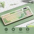 thumbnail image 7 of AULA S99 Pro, 99-Key, Wireless, Membrane, Gaming Keyboard, RGB, 5-Layer Padding, 2000 mAh Battery, Knob, Digital Screen, 7 of 7
