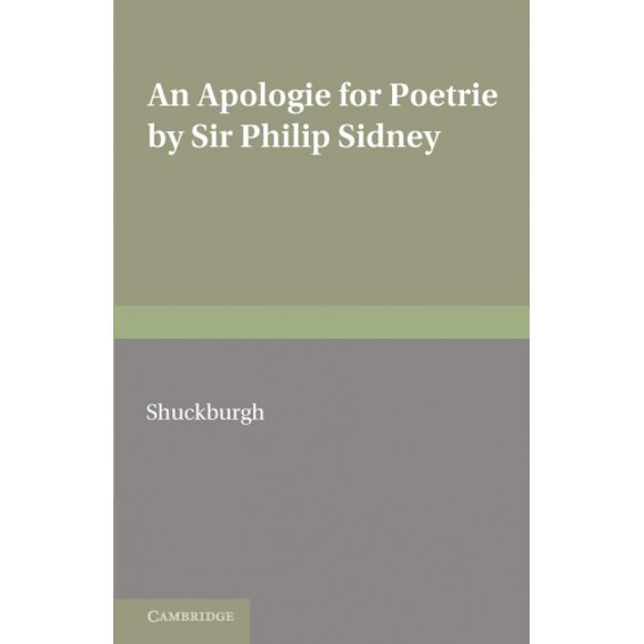 An Apologie for Poetrie by Sir Philip Sidney