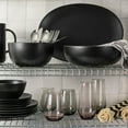 thumbnail image 5 of over&back Coupe Tall Serving Bowl - Stoneware Dishes - All-Occasion Place Settings - 2.1qt - Semi-Matte Black, 5 of 6