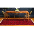 thumbnail image 4 of Rugs.com Bokhara Collection Rug – 4' x 6' Red Low Rug Perfect For Entryways, Kitchens, Breakfast Nooks, Accent Pieces, 4 of 9