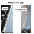 thumbnail image 4 of Stainless Steel Stove Counter  Cover,Easy Install,Prevents Dropping Spills, For Kitchen Range Trim Kit, 4 of 7