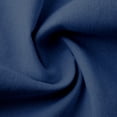 thumbnail image 6 of PWPSG Kids Cotton Linen Shirts Short Sleeve Button Mock Neck Blouses Summer Casual Shirts Girl's Lightweight Solid Tunic Navy 9 Years, 6 of 9