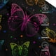 thumbnail image 3 of Balery Butterfly Gorra de béisbol de tamaño ajustable para correr, entrenar y actividades al aire libre. Gorra de papá para todas las estaciones., 3 of 6