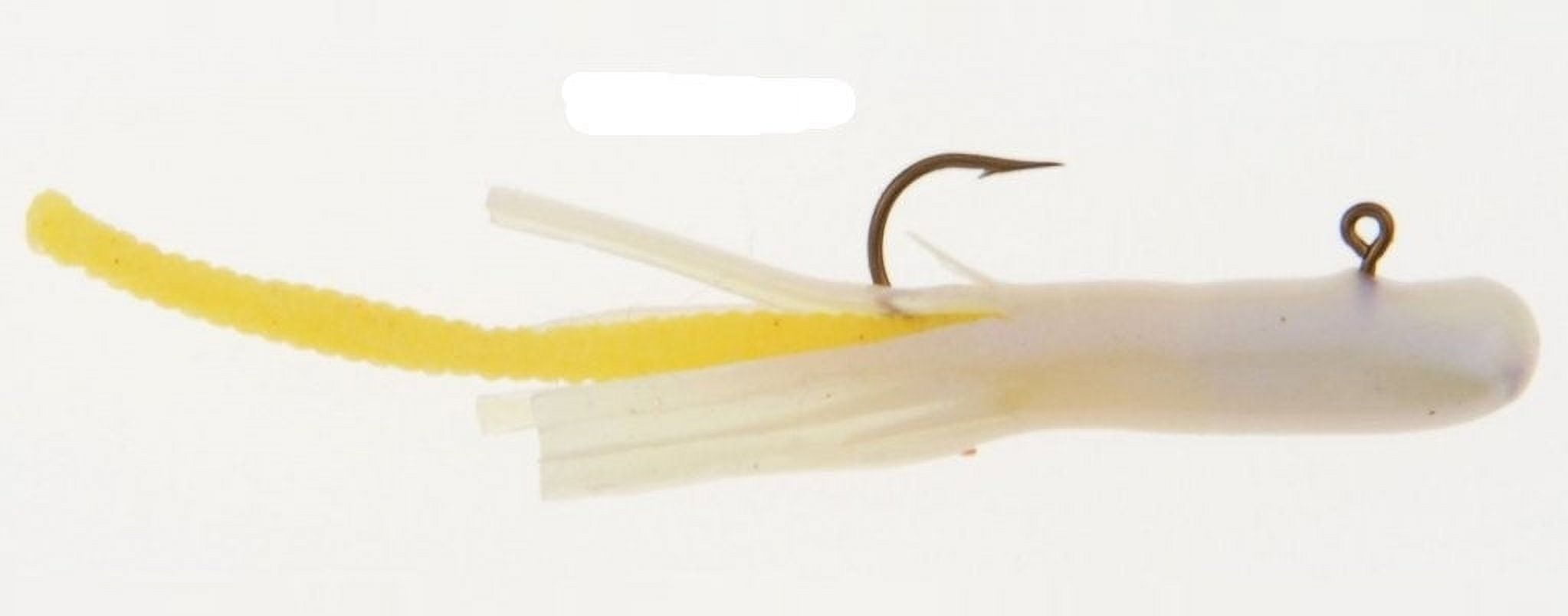 Berkley PowerBait Pre-Rigged Atomic Teasers Fishing Bait, Chartreuse Silver Fleck
