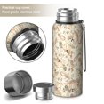 thumbnail image 2 of 20 Oz Fall Pumpkins and Floral Pattern Coffee Tumbler Double Wall Insulated Stainless Steel Water Bottle | Metal Reusable Thermoses Flask with Cup Cap | Leak & Sweat Proof with Anti-Dust Lid, 2 of 7