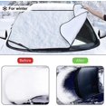 thumbnail image 4 of 100x147cm Cubierta para parabrisas de coche, cubierta para parabrisas, protección solar, cubierta para parabrisas de coche, protección solar Uv, 4 of 4