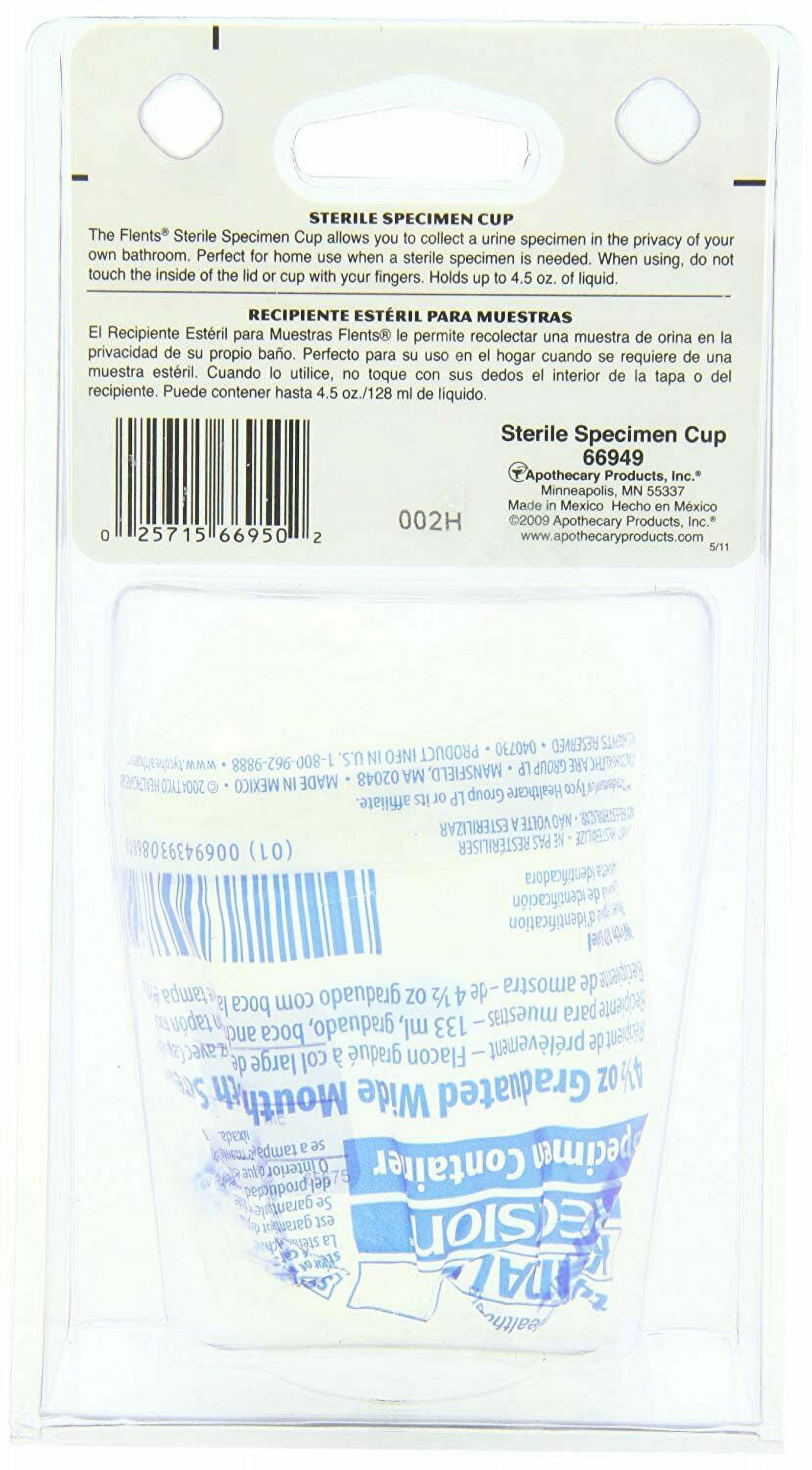 Flents Sterile Specimen Cup, 1ct