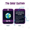 thumbnail image 3 of Merka Paquete de 90 tarjetas didácticas científicas: sistema solar, cuerpo humano y geografía, suministros para la escuela en el hogar para niños, tarjetas ilustradas para niños que aprenden palabras,, 3 of 5