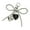 Silver, variant on Bows Keyring Creative Car Key Chain Heart Keychain Korean Styles Bag Charm Lovely Keychain Hanging Ornament for Backpack
