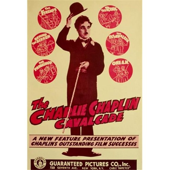 Posterazzi MOV251305 Charlie Chaplin Cavalcade Movie Poster - 11 x 17 in.