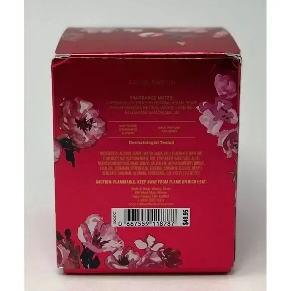Bath & Body Works Japanese Cherry Blossom Eau De Parfum 1.7 oz