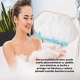 thumbnail image 3 of Ducha Impermeable Capa De Ducha Impermeable De Doble Capa Espesar Gorro De Baño Elástico Para Mujer Sombrero, 3 of 4