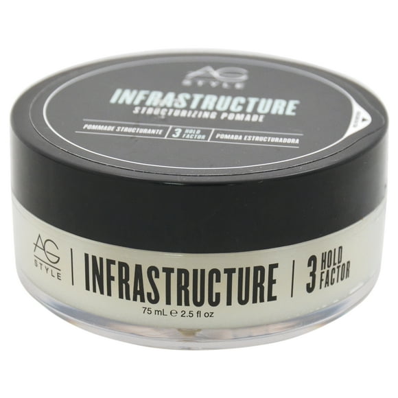 Infrastructure Structurant Pomade par AG Hair Cosmetics pour Unisexe - 2,5 oz Pomade