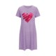 thumbnail image 4 of Camisón corto de mujer, vestido de largo medio con estampado de moda, camisón corto extragrande de mujer, camisón de manga corta con estampado de pecho a la moda, camisón de mujer, 4 of 6