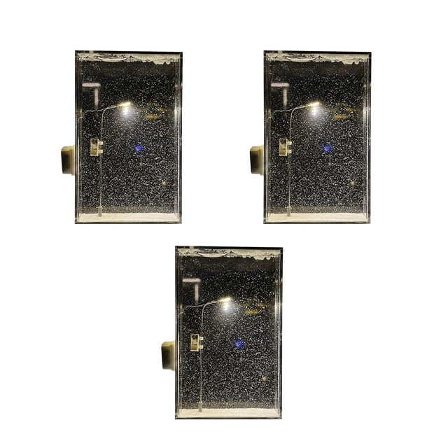 PRETXORVE Night Flowing Snow Scenery Small Street Light Handmades DIY Material To Girlfriend And Friend 40ml