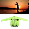 thumbnail image 1 of Reflective Jacket, Breathable Cycling Coat with Pockets Polyester Long Sleeves Jacket  Safety Jacket for Outdoor Activities, 1 of 7