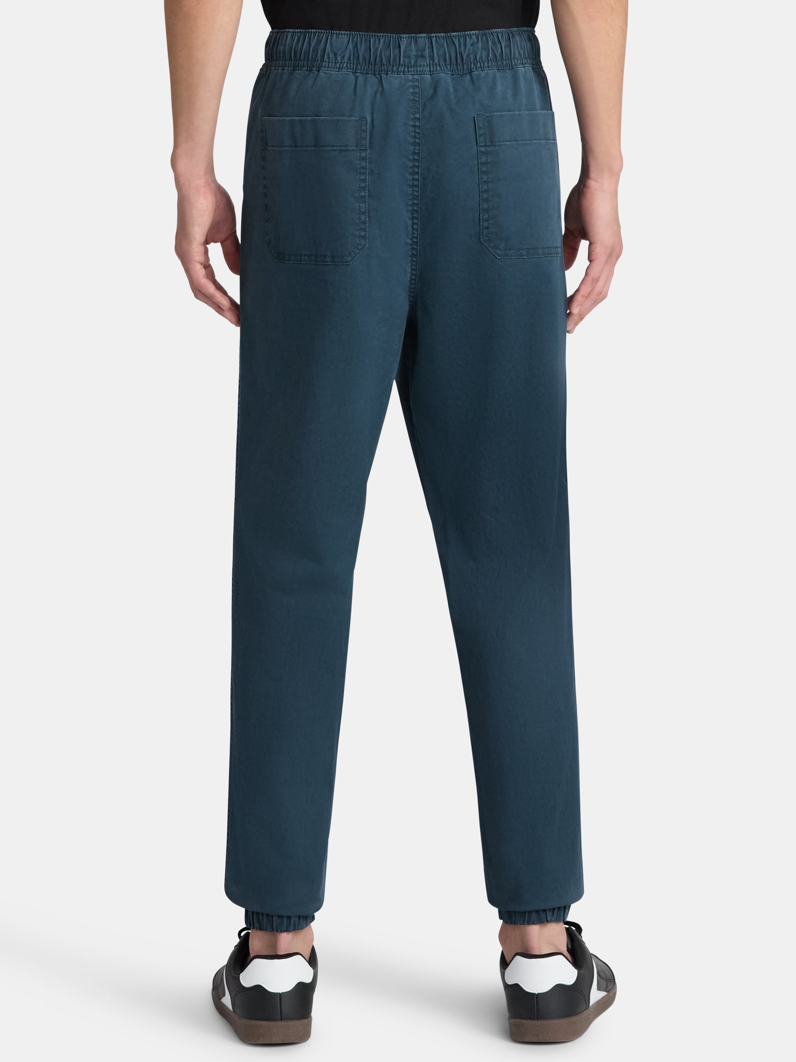 No Boundaries Twill Jogger Pants, Men's XS-5XL