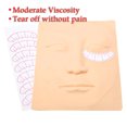 thumbnail image 3 of OULII Pink Eyelashes Practice Sticker for Clear Partition on Upper and Lower Eyelashes, 3 of 8