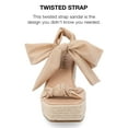 thumbnail image 3 of Journee Collection Womens Surria Tru Comfort Foam Espadrille Platform Wedge Sandals, 3 of 6