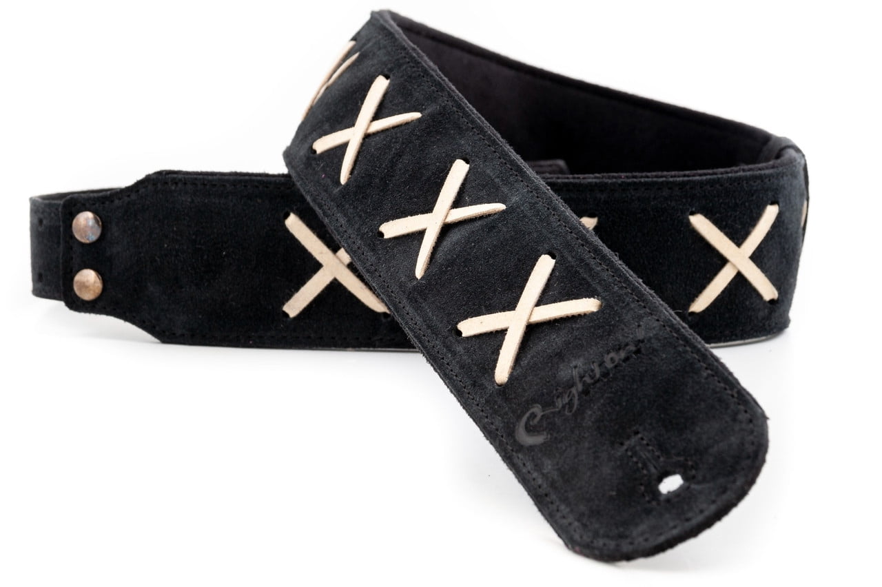 RightOn! Straps Legend D. Gilmour Guitar Inspired Strap - Black