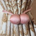 thumbnail image 5 of 2 uds bola redonda clásica alzapaños de cortina magnéticos hebilla de cortina alzapaños accesorios de soporte rosa, 5 of 5