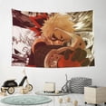 thumbnail image 3 of My Hero Academia Tapestry, Anime Wall Poster Art, Wall Tapestry For Bedroom Living Room Dorm Room, Wall Hanging For Festival Party Events Background Photography Backdrop, 60x40 Inch, 3 of 9