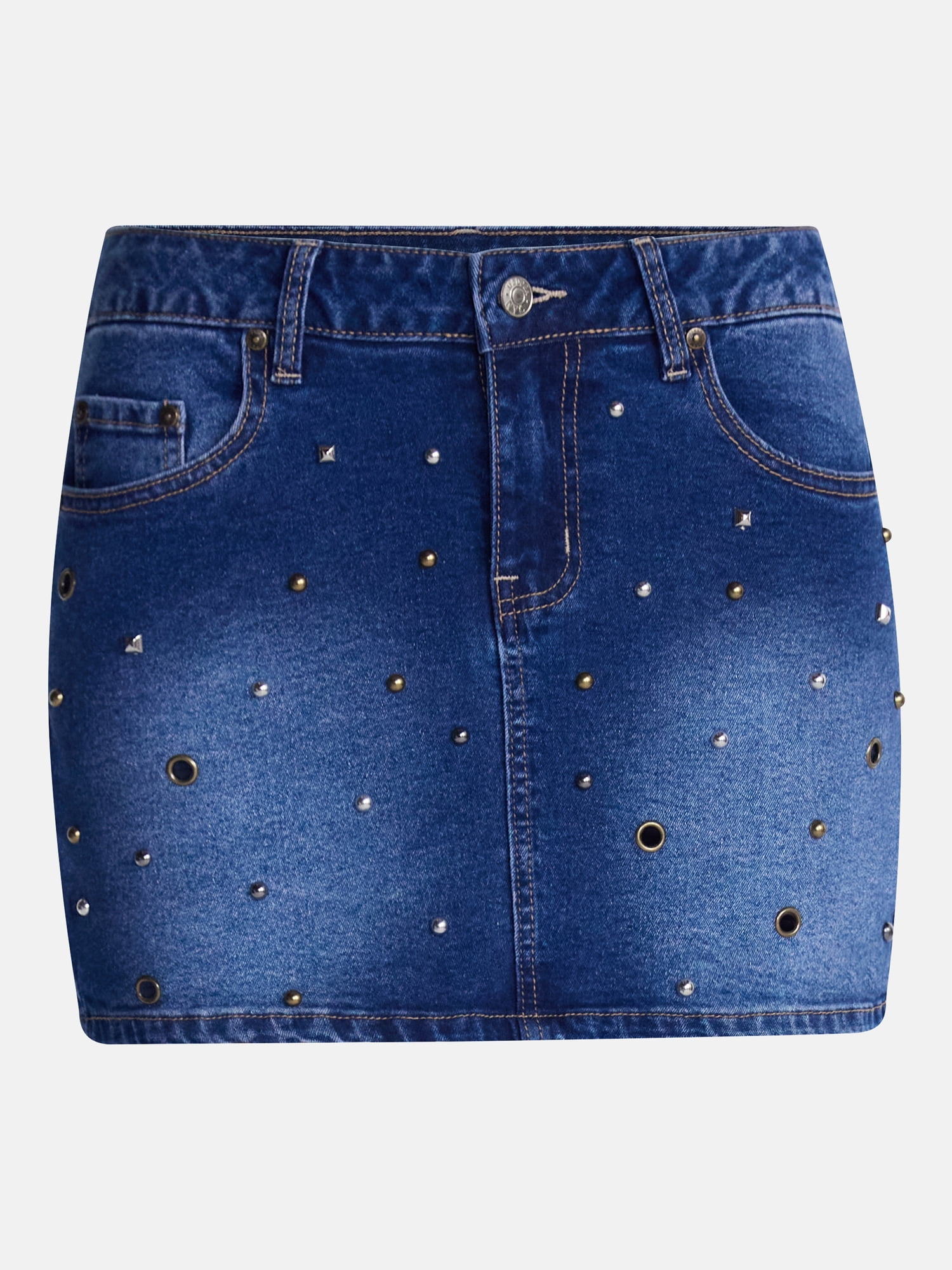 Madden NYC Women’s Grommet Mini Skort, Sizes XXS-XXL