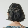 thumbnail image 2 of Kitsch Fashion Metal Kitsch Diamond Pin Adult Bobby Pins, Gold, Rose Gold, Silver, 3 Ct, 2 of 5