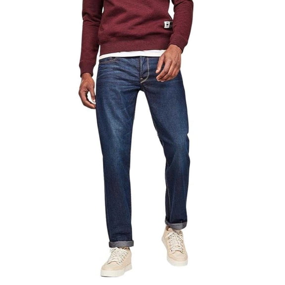 G-Star Mens Washed Denim Loose Jeans