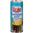 thumbnail image 5 of Dole 100% Pineapple Juice, No Added Sugar, Excellent Source of Vitamin C, 100% Fruit Juice, Packaging May Vary, 8.0 Fl Oz (Pack of 24), 5 of 8