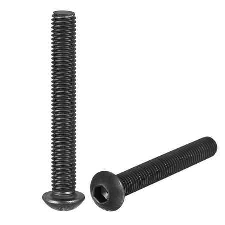 

Uxcell M8x60mm Hex Socket Button Head Cap Bolts Screws Alloy Steel Black 5 Pack