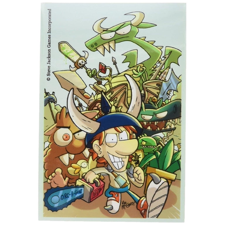 munchkin doors and treasures card sleeves Star Munchkin: Level 10 Khan Artist Promo Card – Here Be Books & Games main image 0