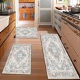 thumbnail image 2 of Kitchen Rugs Sets of 3 Non Slip Washable Kitchen Mats for Floor, Waterproof Kitchen Runner Rug, Floor Mat Carpet for Entryway, Laundry, Sink, Hallway, Bathroom, 2 of 10