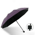 thumbnail image 1 of Compact Travel Umbrella Windproof Auto Open Close Folding Portable Lightweight Strong Ribs for Men Women Rain Sun Outdoor Daily Use, 1 of 3