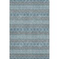 thumbnail image 2 of Addison Rugs Mayfield Washable Transitional Bohemian Teal Rectangle Rug, 10' x 14', 2 of 6