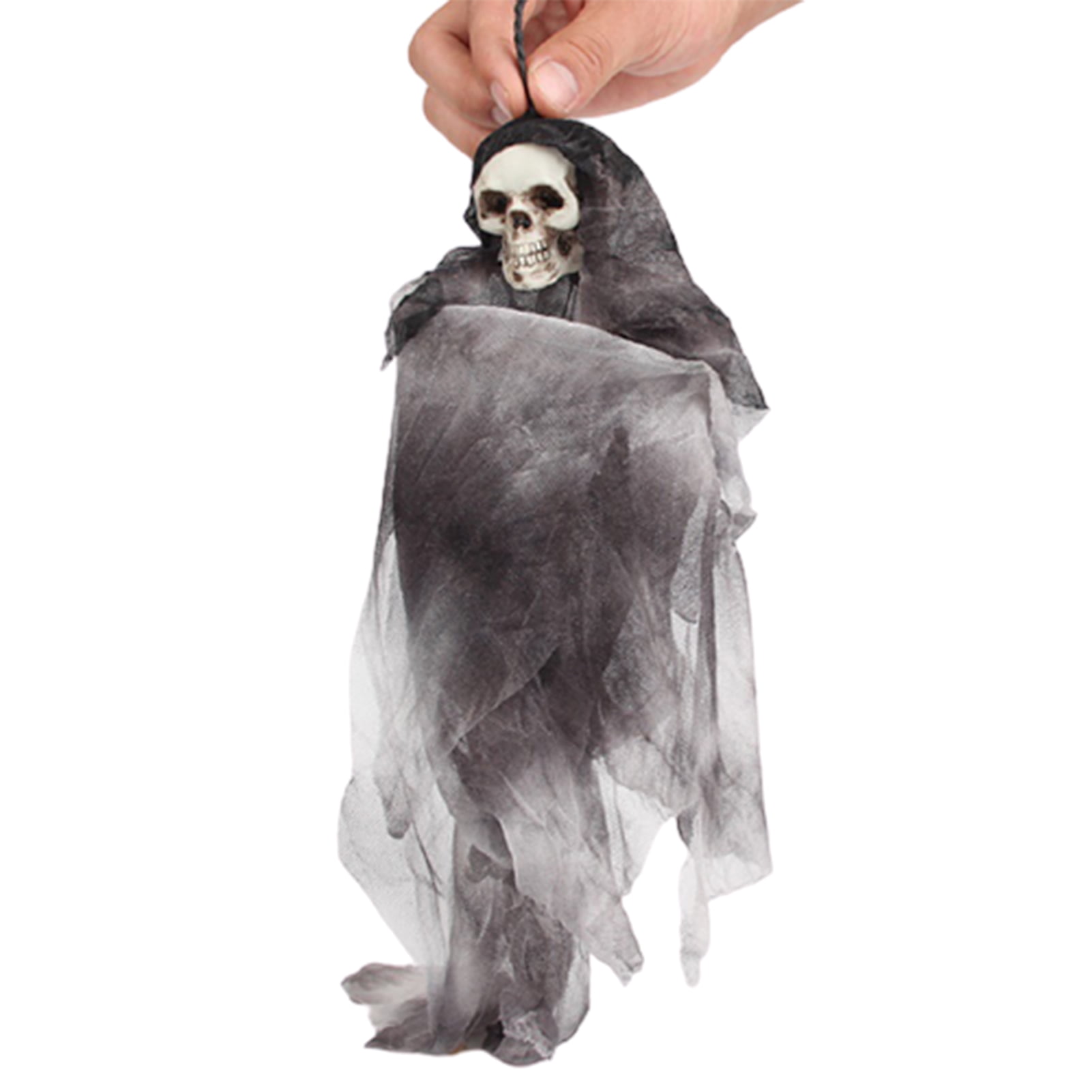 BESTOYARD Skull Decoration Scary Prop Skull Personalized Halloween Ornament Skull Black Skull 