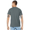 thumbnail image 4 of Bella + Canvas Jersey Cotton T-Shirt, Men’s Short Sleeve Shirt for Arts & Crafts, Solid Tee, Blue Storm, Size S, 4 of 5
