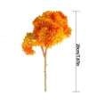 thumbnail image 2 of Artificial Rice Seed Fruit Flower Rustic artificial rice seed Fake Flower Wedding Party Floral Decor Home Ornament, Orange, 2 of 6