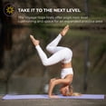 thumbnail image 7 of Sunshine Yoga Voyage Yoga Mat, Studio and Gym Bulk Yoga Mats, Durable, Anti-Tear, 72" x 24" x 5mm, 4 Pack, Peri Purple, 7 of 7
