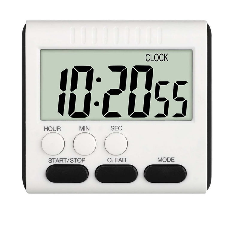 LCD Digital Kitchen Cooking Timer Count-Down Up Clock A A Alarm Magnetic  O8U4